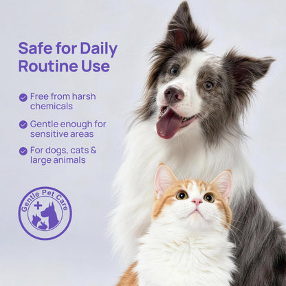 Deodorizing Glove Wipes for Dogs & Cats - Waterless Bath Alternative