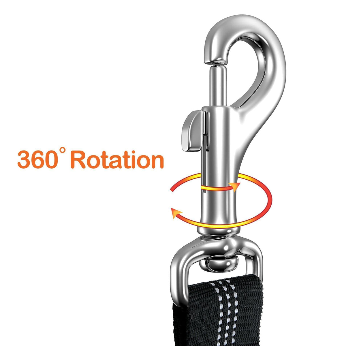 2 in 1 Adjustable Pet Seatbelt Clip
