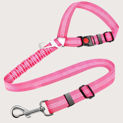 2 in 1 Adjustable Pet Seatbelt Clip