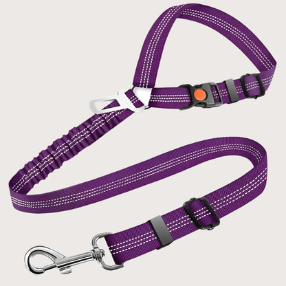 2 in 1 Adjustable Pet Seatbelt Clip