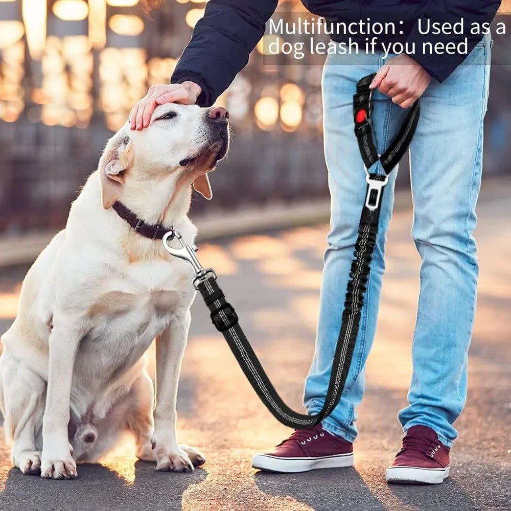 2 in 1 Adjustable Pet Seatbelt Clip