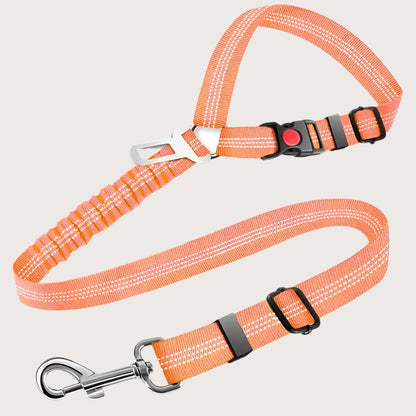 2 in 1 Adjustable Pet Seatbelt Clip
