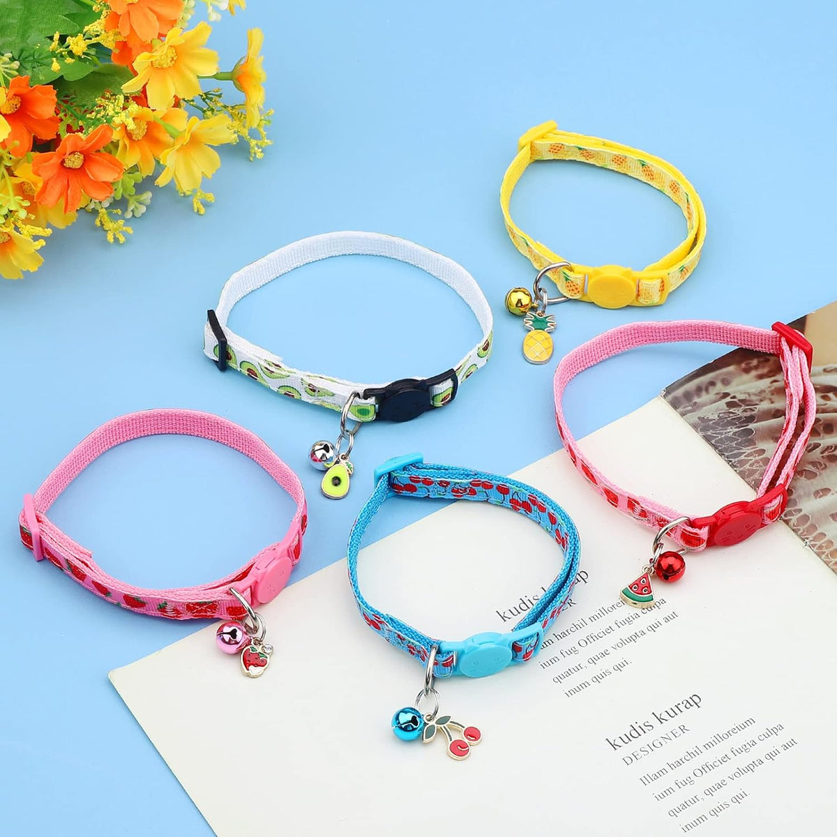 Fruity Cat Collar